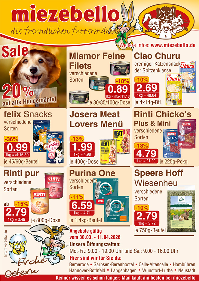 miezebello_anz_90x140_KW_14_26 Aktuelle Anzeige als Bild